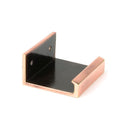 From The Anvil - Polished Bronze 50mm Plain Edge Pull - Polished Bronze  - 51217 - Choice Handles