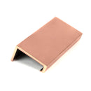 From The Anvil - Polished Bronze 100mm Plain Edge Pull - Polished Bronze  - 51218 - Choice Handles