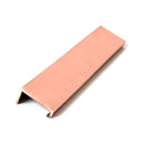 From The Anvil - Polished Bronze 200mm Plain Edge Pull - Polished Bronze  - 51219 - Choice Handles