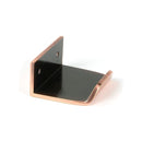 From The Anvil - Polished Bronze 100mm Moore Edge Pull - Polished Bronze  - 51221 - Choice Handles