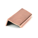 From The Anvil - Polished Bronze 100mm Moore Edge Pull - Polished Bronze  - 51221 - Choice Handles
