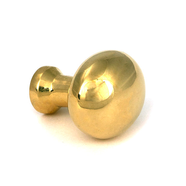 From The Anvil - Polished Brass Moore Cabinet Knob - 25mm - 51223