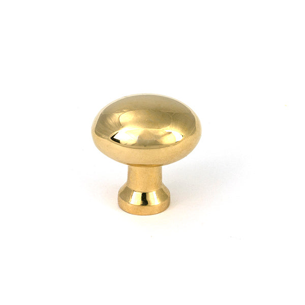 From The Anvil - Polished Brass Moore Cabinet Knob - 25mm - 51223
