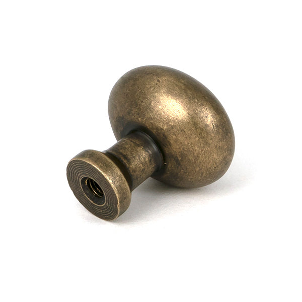 From The Anvil - Burnished Brass Moore Cabinet Knob - 25mm - 51232 - Choice Handles