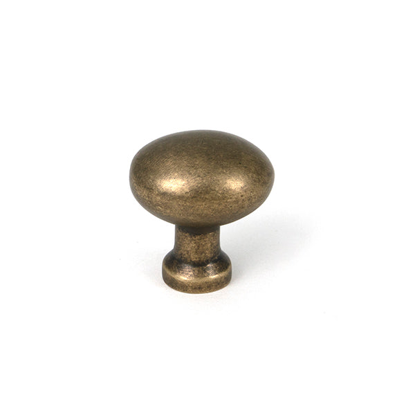 From The Anvil - Burnished Brass Moore Cabinet Knob - 25mm - 51232 - Choice Handles
