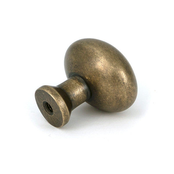 From The Anvil - Burnished Brass Moore Cabinet Knob - 32mm - 51233 - Choice Handles