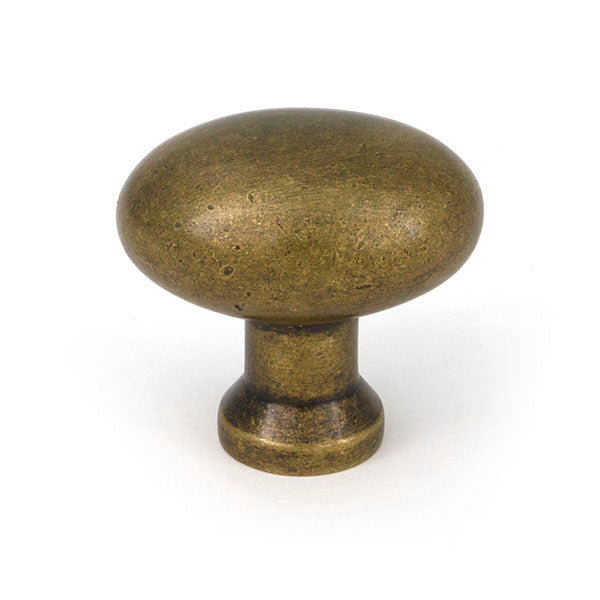 From The Anvil - Burnished Brass Moore Cabinet Knob - 38mm - 51234 - Choice Handles