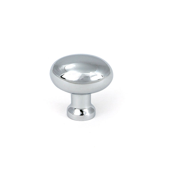 From The Anvil - Polished Chrome Moore Cabinet Knob - 25mm - 51235 - Choice Handles