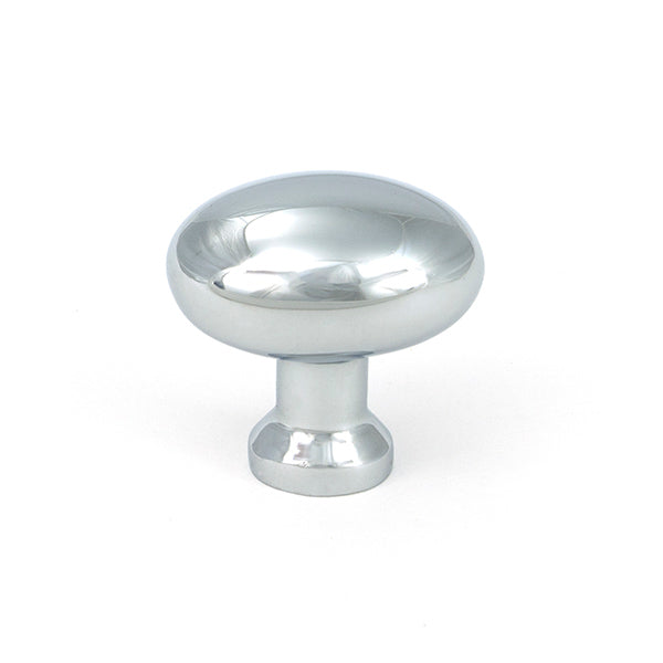 From The Anvil - Polished Chrome Moore Cabinet Knob - 32mm - 51236 - Choice Handles