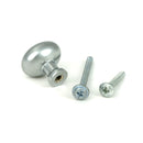 From The Anvil - Satin Chrome Moore Cabinet Knob - 25mm - 51238 - Choice Handles
