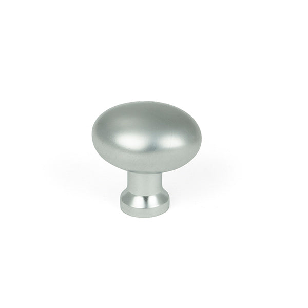 From The Anvil - Satin Chrome Moore Cabinet Knob - 25mm - 51238 - Choice Handles