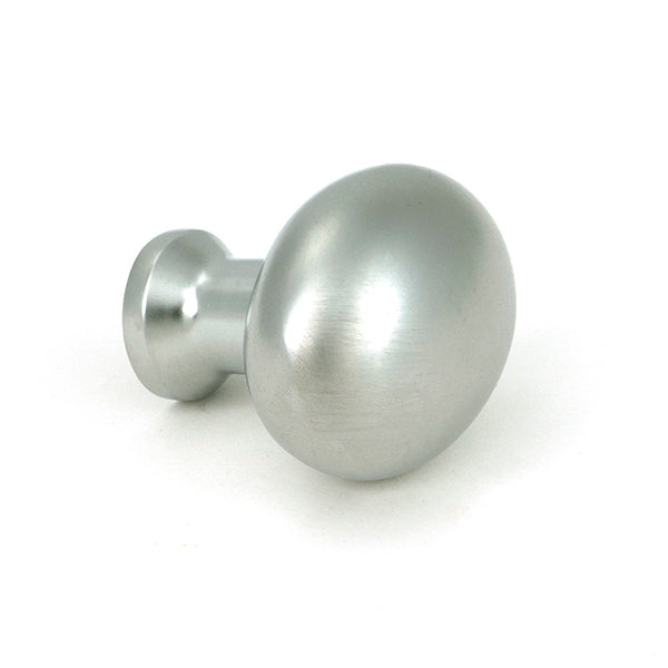 From The Anvil - Satin Chrome Moore Cabinet Knob - 32mm - 51239 - Choice Handles