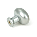 From The Anvil - Satin Chrome Moore Cabinet Knob - 32mm - 51239 - Choice Handles