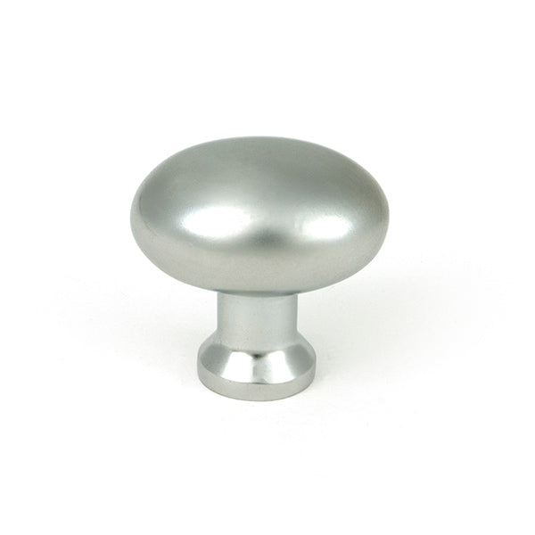 From The Anvil - Satin Chrome Moore Cabinet Knob - 32mm - 51239 - Choice Handles
