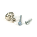 From The Anvil - Polished Nickel Moore Cabinet Knob - 25mm - 51241 - Choice Handles