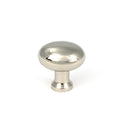 From The Anvil - Polished Nickel Moore Cabinet Knob - 25mm - 51241 - Choice Handles