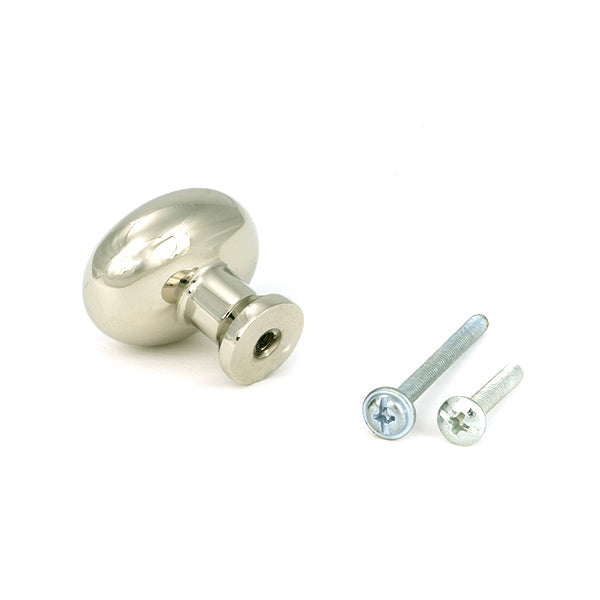 From The Anvil - Polished Nickel Moore Cabinet Knob - 32mm - 51242