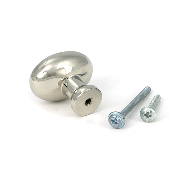 From The Anvil - Polished Nickel Moore Cabinet Knob - 38mm - 51243 - Choice Handles