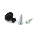 From The Anvil - Aged Bronze Moore Cabinet Knob - 25mm - 51244 - Choice Handles