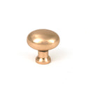 From The Anvil - Polished Bronze Moore Cabinet Knob - 25mm - 51247 - Choice Handles