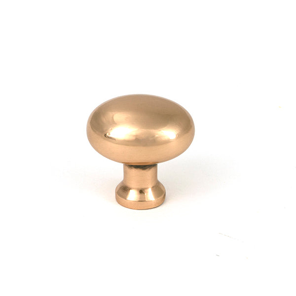 From The Anvil - Polished Bronze Moore Cabinet Knob - 25mm - 51247 - Choice Handles
