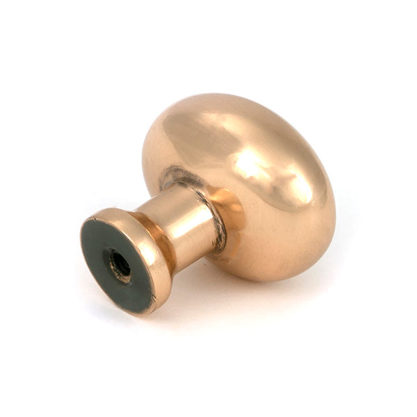 From The Anvil - Polished Bronze Moore Cabinet Knob - 32mm - 51248 - Choice Handles