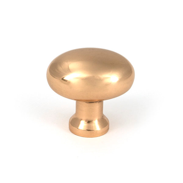 From The Anvil - Polished Bronze Moore Cabinet Knob - 32mm - 51248 - Choice Handles