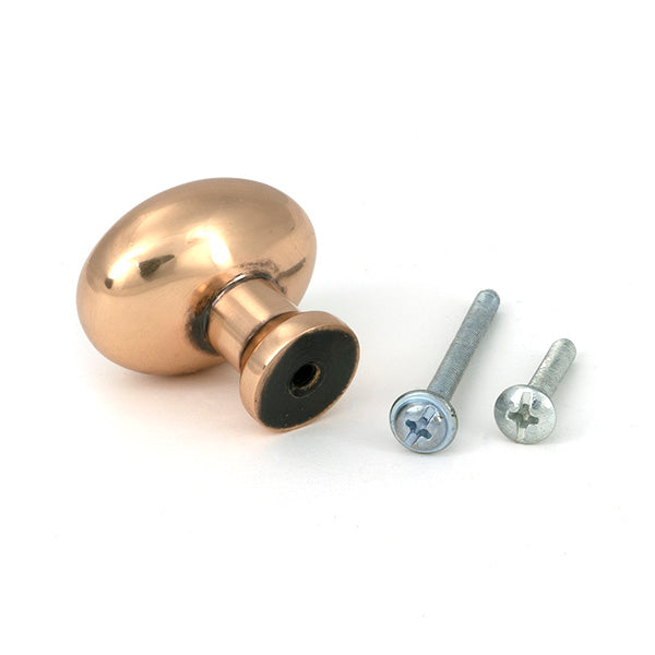 From The Anvil - Polished Bronze Moore Cabinet Knob - 38mm - 51249 - Choice Handles