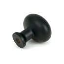 From The Anvil - Matt Black Moore Cabinet Knob - 32mm - 51251 - Choice Handles
