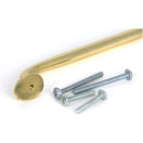 From The Anvil - Polished Brass Moore Pull Handle - Medium - 51254 - Choice Handles