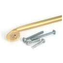 From The Anvil - Satin Brass Moore Pull Handle - Large - 51261 - Choice Handles