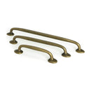 From The Anvil - Burnished Brass Moore Pull Handle - Medium - 51263 - Choice Handles