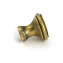From The Anvil - Aged Brass Hammered Cabinet Knob - Small - 51283 - Choice Handles