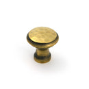 From The Anvil - Aged Brass Hammered Cabinet Knob - Small - 51283 - Choice Handles