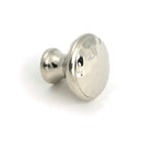 From The Anvil - Polished Nickel Hammered Cabinet Knob - Medium - 51290 - Choice Handles