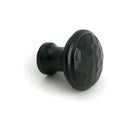 From The Anvil - Aged Bronze Hammered Cabinet Knob - Small - 51292 - Choice Handles