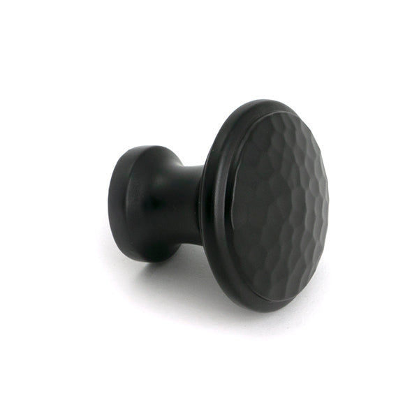 From The Anvil - Aged Bronze Hammered Cabinet Knob - Medium - 51293 - Choice Handles