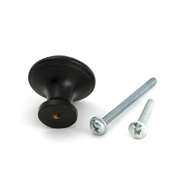 From The Anvil - Aged Bronze Hammered Cabinet Knob - Medium - 51293 - Choice Handles