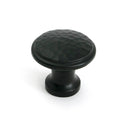 From The Anvil - Aged Bronze Hammered Cabinet Knob - Medium - 51293 - Choice Handles