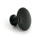 From The Anvil - Aged Bronze Hammered Cabinet Knob - Large - 51294 - Choice Handles