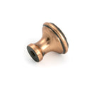 From The Anvil - Polished Bronze Hammered Cabinet Knob - Small - 51295 - Choice Handles
