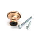From The Anvil - Polished Bronze Hammered Cabinet Knob - Medium - 51296 - Choice Handles