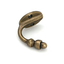 From The Anvil - Burnished Brass Coat Hook - 51301 - Choice Handles