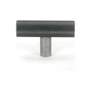 From The Anvil - Polished SS (304) Brompton T-Bar - Polished Satin Stainless Steel  - 51310 - Choice Handles