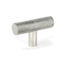 From The Anvil - Polished SS (304) Brompton T-Bar - Polished Satin Stainless Steel  - 51310 - Choice Handles