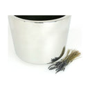 From The Anvil - Polished Marine SS (316) 28cm Newlyn Pot (Drainage holes) - Polished Marine SS (316)  - 51323 - Choice Handles