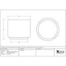 From The Anvil - Polished Marine SS (316) 28cm Newlyn Pot (Drainage holes) - Polished Marine SS (316)  - 51323 - Choice Handles