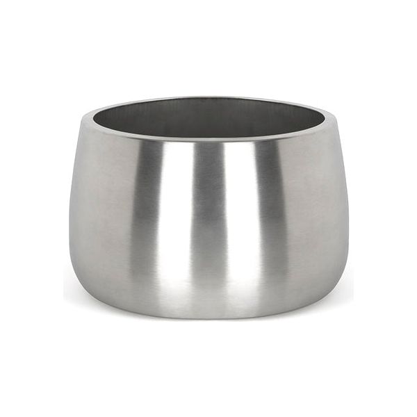 From The Anvil - Satin Marine SS (316) 28cm Hepworth Pot (Drainage holes) - Satin Marine SS (316)  - 51324