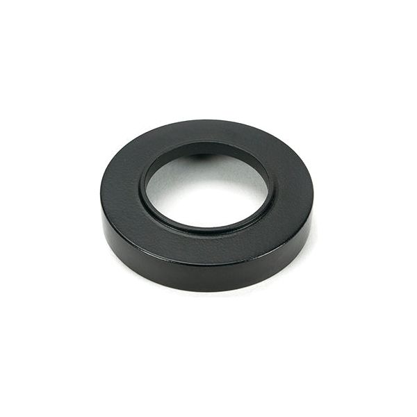 From The Anvil - Matt Black Newbury Lever on Rose Set (Plain) - Unsprung - Matt Black  - 51326 - Choice Handles