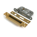 From The Anvil - Satin Brass 2½" 5 Lever BS Sash Lock - 51337 - Choice Handles